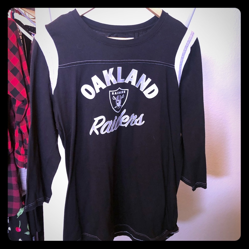 Oakland Raiders long sleeve tee
